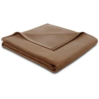 Biederlack Wohndecke Cotton Sense«, aus 100% Baumwolle braun