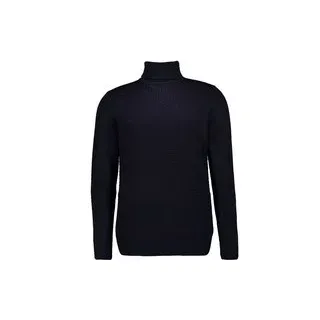 Strellson Herren Pullover blau unifarben, blau, Herbst/Winter 2025/2026