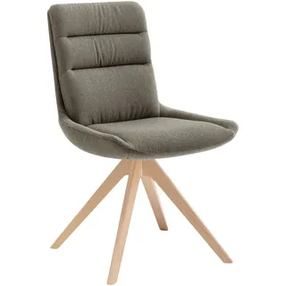 Venjakob Stuhl, Grau, Eiche, Holz, Textil, Wildeiche, Stativgestell, 61x90x64 cm, Goldenes M, Made in Germany, Dgm, DGM-Klimapakt, DGM-Emissionslabel, Beinauswahl, Sitzfläche 360° drehbar, Gestellauswahl, Stoff-/Lederauswahl, Esszimmer, Stühle, Esszimmerstühle, Vierfußstühle