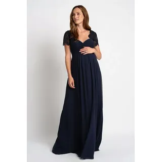 Seraphine Spitzenkleid Seraphine Premium Umstands-Seidenkleid (1-tlg) blau 34 (GB: 6)