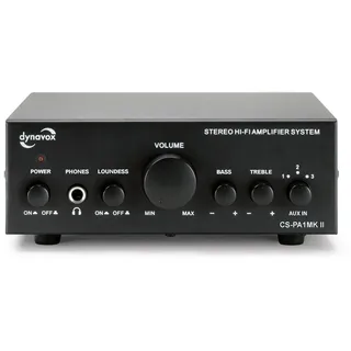 Dynavox CS-PA1 MK II Stereoverstärker, Schwarz