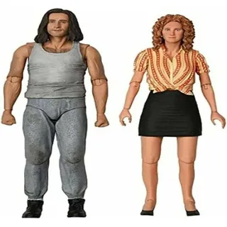 NECA Teenage Mutant Ninja Turtles Actionfiguren April O'Neil & Casey Jones 18 cm