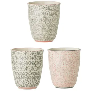 Bloomingville Cécile Kaffeetasse 0,2 l Rosa 3 St.