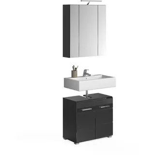xonox.home Linus 2-tlg. Schwarz