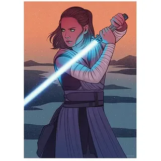 Komar Star Wars Poster  (Star Wars - Rey Skywalker, B x H: 50 x 70 cm)