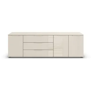 Lowboard Flipp Glas Beige Champagner