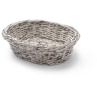 HENDI Brotkorb oval, 250x190x65 mm, grau