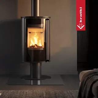 Freistehender Kaminofen KRATKI ERIK N/O Ø 150 5,5 kW