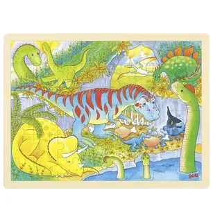 Goki Einlegepuzzle Dinosaurier  57724