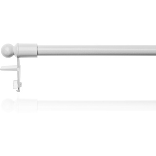 Lichtblick Klemmstange Easy, ausziehbar - Weiß, 40 - 60 cm