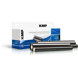 KMP Faxrolle kompatibel mit Panasonic KX-FA54X KX-FP 141 / 145 black 2er-Pack