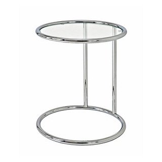 HAKU Möbel Beistelltisch Glas transparent 45,0 x 45,0 x 55,0 cm
