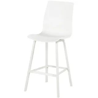 Hartman Sophie Wave Barstuhl Aluminium/Kunststoff - Royal White