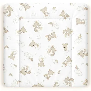 Baby Wickelauflage 70x70cm (BxT) Wickeltischauflage Auflage für Wickeltisch, Teddy bears