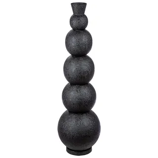 Casablanca modernes Design Casablanca by Gilde Bodenvase Rotonda H. 87 cm, 59018 - Schwarz