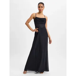 Vera Mont Abendkleid im Glitzer-Look in marine | Gr.: 38