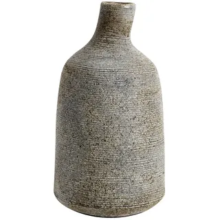 Muubs - Stain Vase large, grau / braun