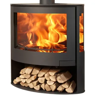 Panadero Sky Kaminofen Stahl Schwarz Metallic 8,3 kW