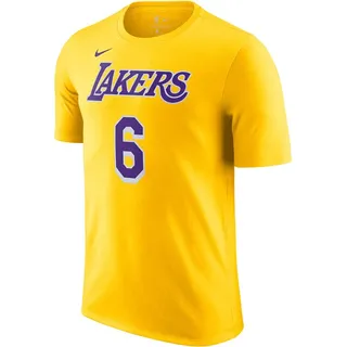 Nike, Herren, Sportshirt, Lakers Herren Nba T-Shirt (M), Gelb, M