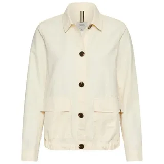 CAMEL ACTIVE Damen Leichter Blazer aus einem Leinenmix Weiß, womenswear-38 - 38