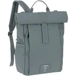 Lässig Rolltop Wickelrucksack Grau