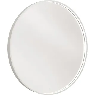 BadeDu VAAL Spiegel Ø 90 cm, rund, weiß