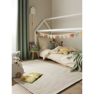 benuta Kinderteppich Rocky, rechteckig, Höhe: 5 mm, Kunstfaser, Berber, Ethno-Style, Wohnzimmer rosa rechteckig | 200 cm x 300 cm x 5 mm