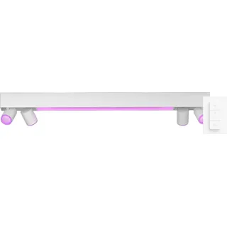 Philips Hue Centris Aufbauspot White & Color - Weiß - Rechteckig - 4 Spots + Dimmer