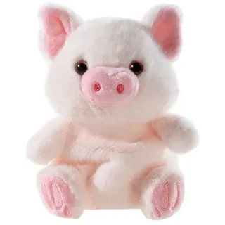 Heunec 160170 - Chagiya Schwein, Antistress-Tier, Plüsch, 13 cm