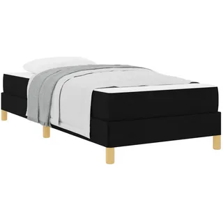 vidaXL Boxspringbett 80 x 200 cm Schwarz