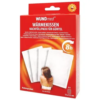 Wundmed Wärmekissen Nachfüllpack für Wärmegürtel 4er Vorteilspack Weiß
