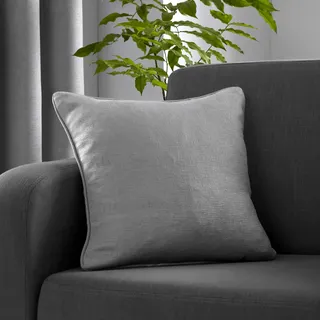 Fusion Kissen Strata gefüllt, Silber, Filled Cushion