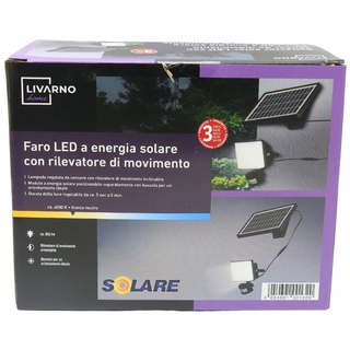 LIVARNO home LED-Solarstrahler mit Bewegungsmelder Außenleuchte Garage