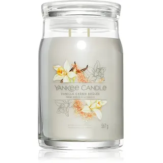 Yankee Candle Vanilla Crème Brûlée große Kerze 567 g beige