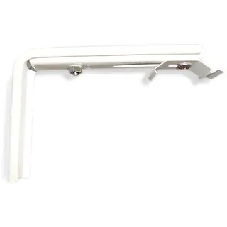 10 Stück Lamellenvorhang Wandwinkel Länge 100-150 mm Vertikaljalousie Wandträger Winkel Metall für Wandmontage - UNIVERSAL