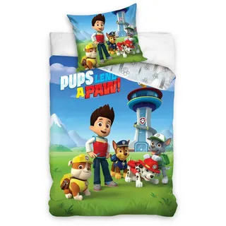 PAW PATROL Bettwäsche PAW Patrol Kinderbettwäsche 135 x 200 cm