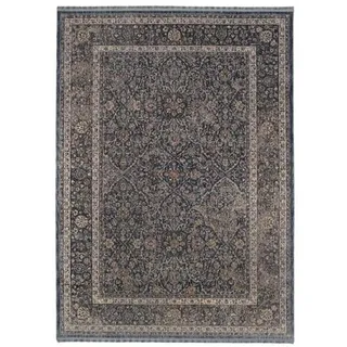 OCI DIE TEPPICHMARKE SOLIST TABI Webteppich 80 x 150 cm Blau