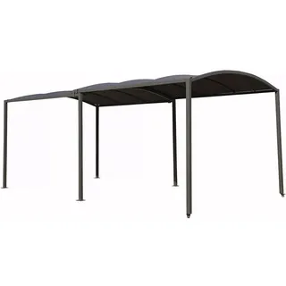 habitat garten Carport 295 x 5,66 m grau