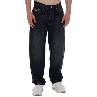 PICALDI Jeans Weite Jeans Zicco 471 Loose Fit, Five Pocket Jeans schwarz