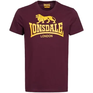 Lonsdale T-Shirt Logo Vintage Oxblood XL