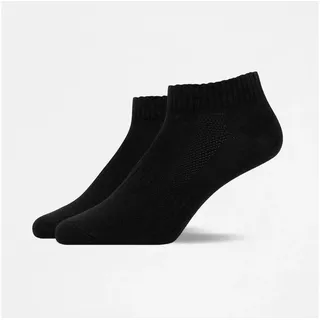 SNOCKS Quarter Socks 2er Set Schwarz 39-42