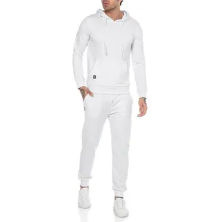 RedBridge Jogginganzug für Herren – Ideal für Freizeit und Sport (Set, 2-tlg) weiß L