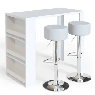 Vicco Bartisch-Set 57 x 117 cm Weiß