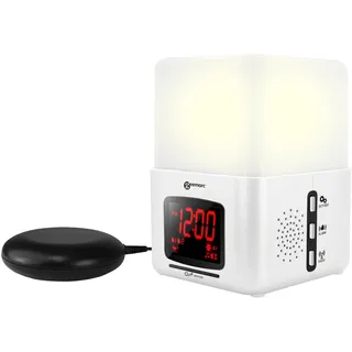 Geemarc Wake `n’ Shake Light Wecker Licht- und Vibrationswecker m. Handy Ladung