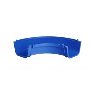 Kurve blau einzeln