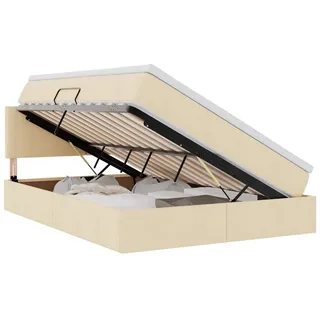 vidaXL Edoardo 140 x 190 cm Creme