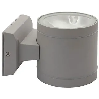 KANLUX Wandleuchte Aluminium Glas H 9,5 cm grau 1er Set