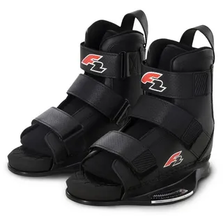 F2 Wakeboardbindung F2 Wake Bindung Team Boot Binding L/XL Schwarz schwarz L/XL