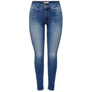 Only Blush Ankle Skinny Jeans in Mittelblau-XL-L32