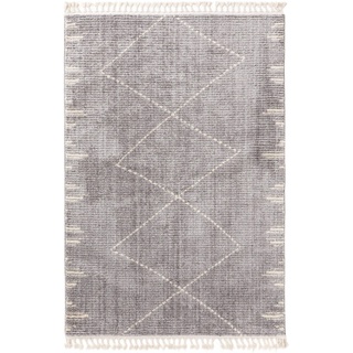 benuta Trends Berber Teppich Bosse Grau 80x150 cm